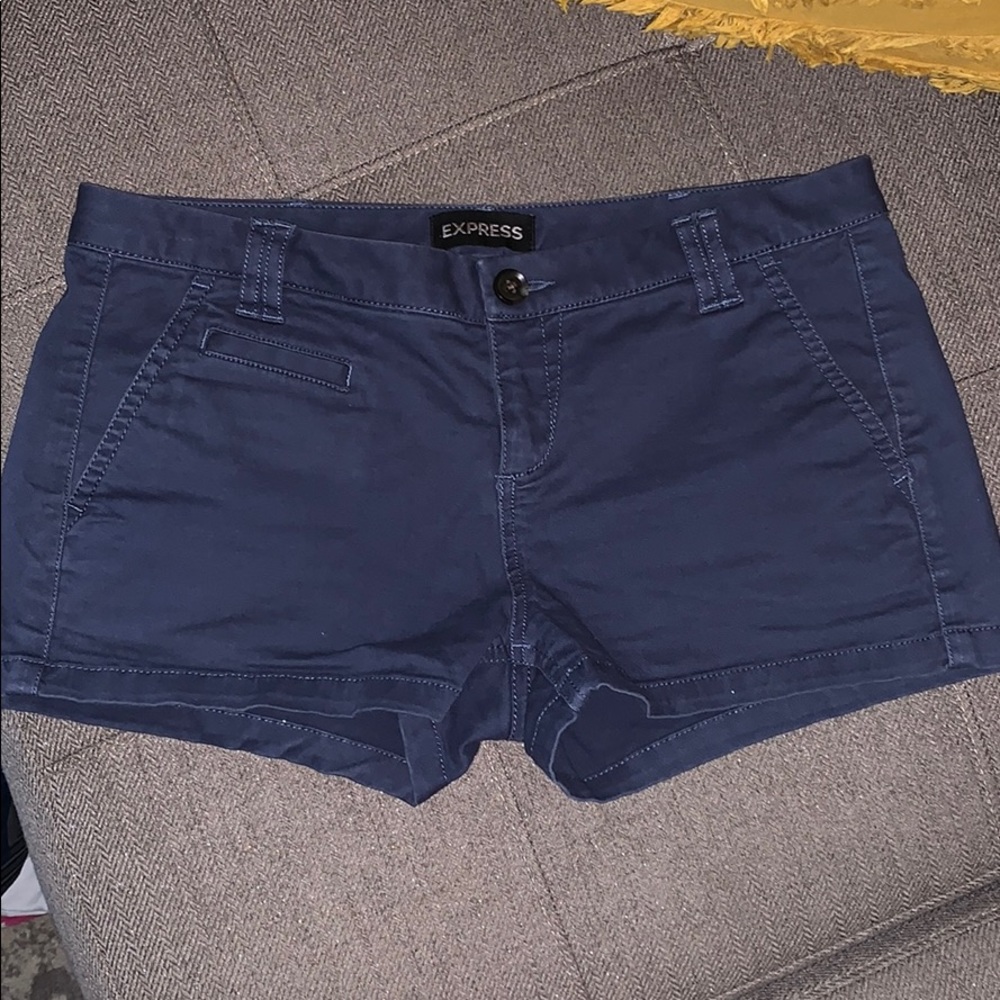Navy blue shorts